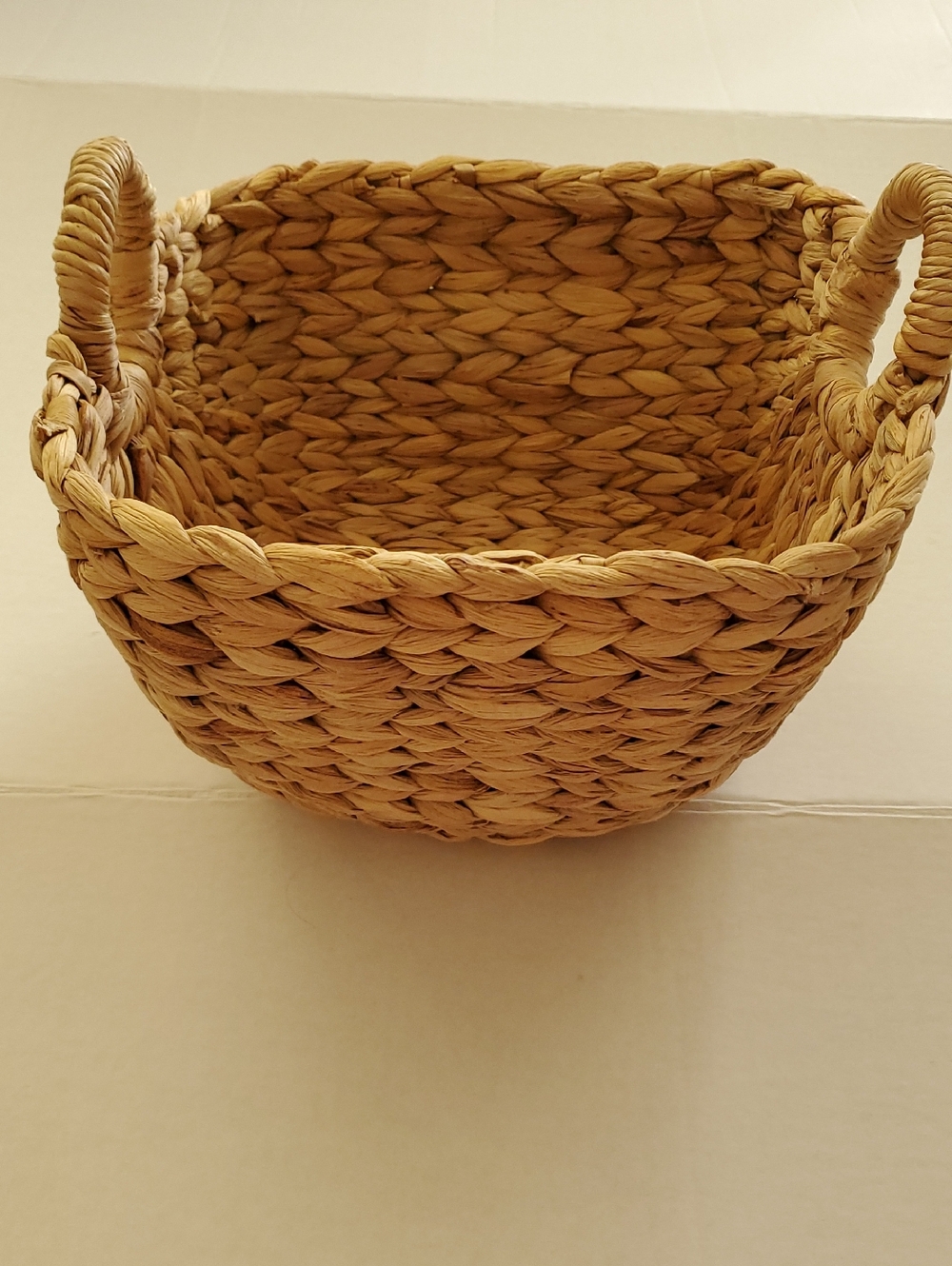 Seagrass Storage Basket with Handles